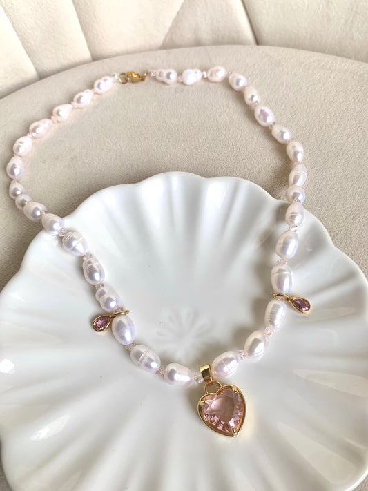 Collar Pearl Blush