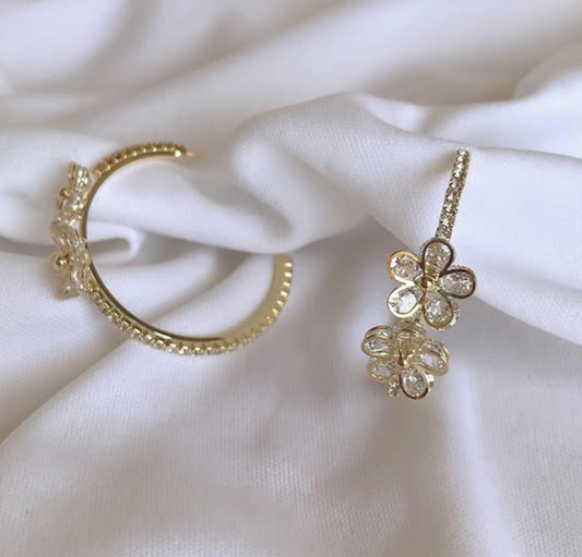 Argollas Flower Spark