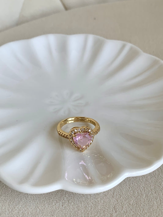 Anillo pink crystal