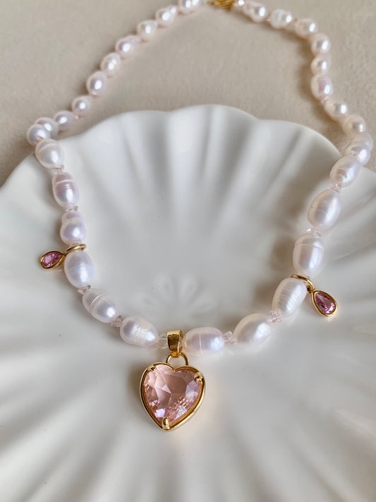 Collar Pearl Blush