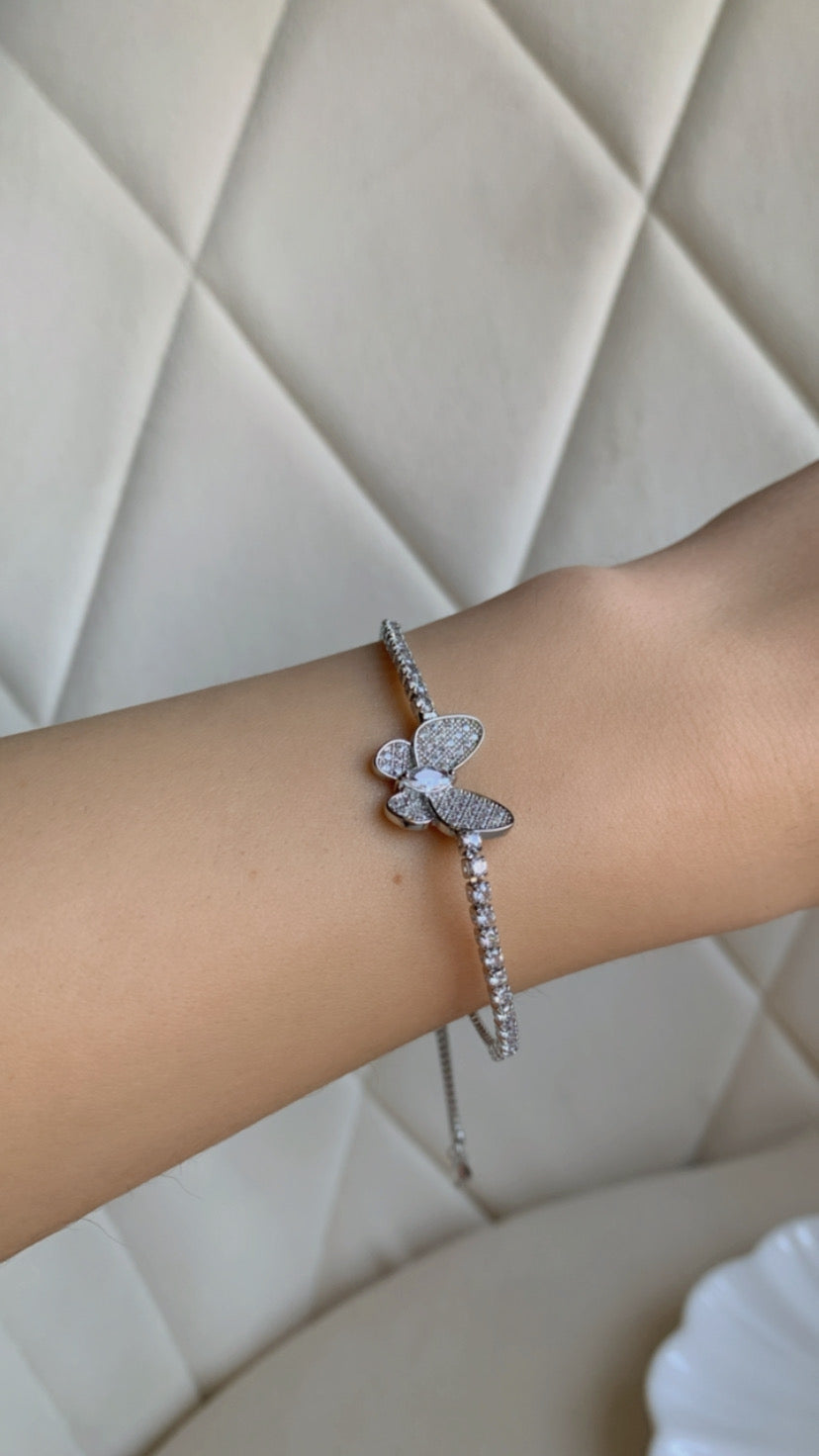 Pulsera Silver Butterfly