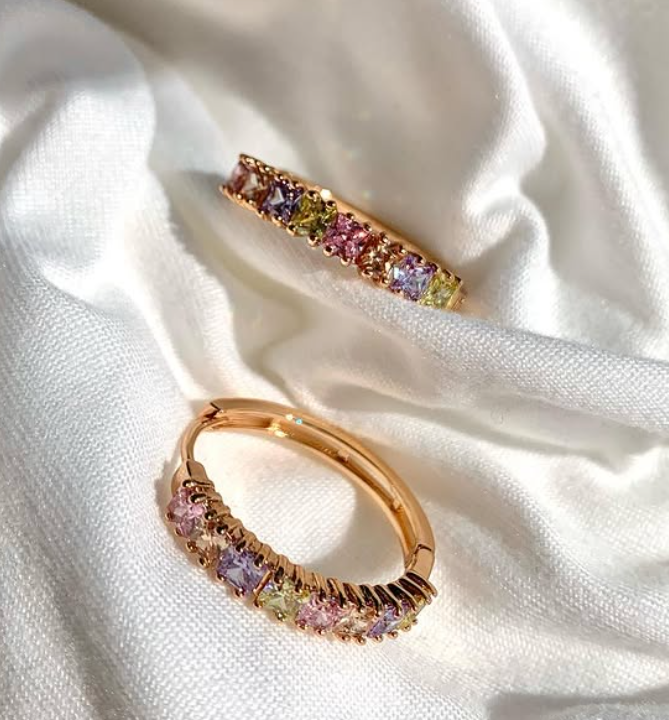 Argollas Pastel Glow