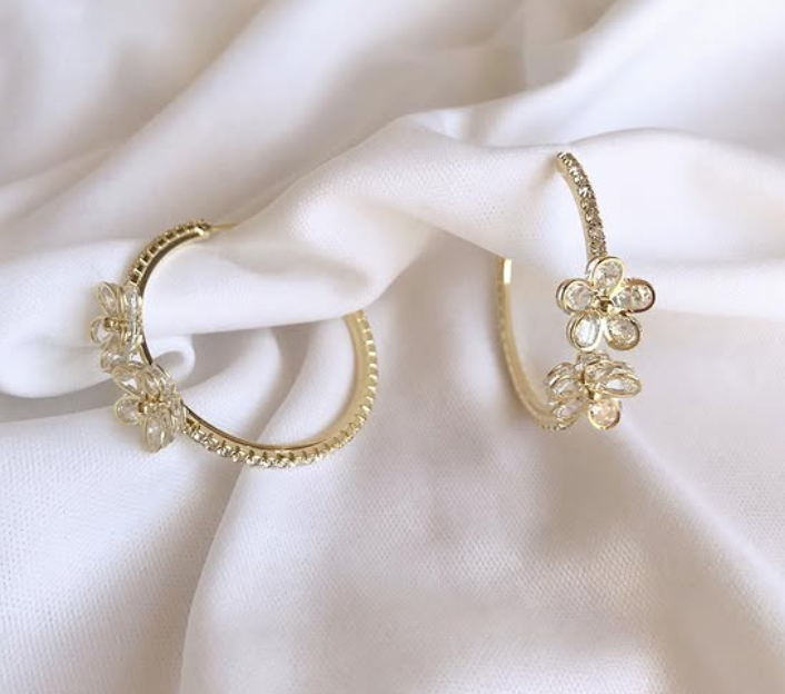 Argollas Flower Spark