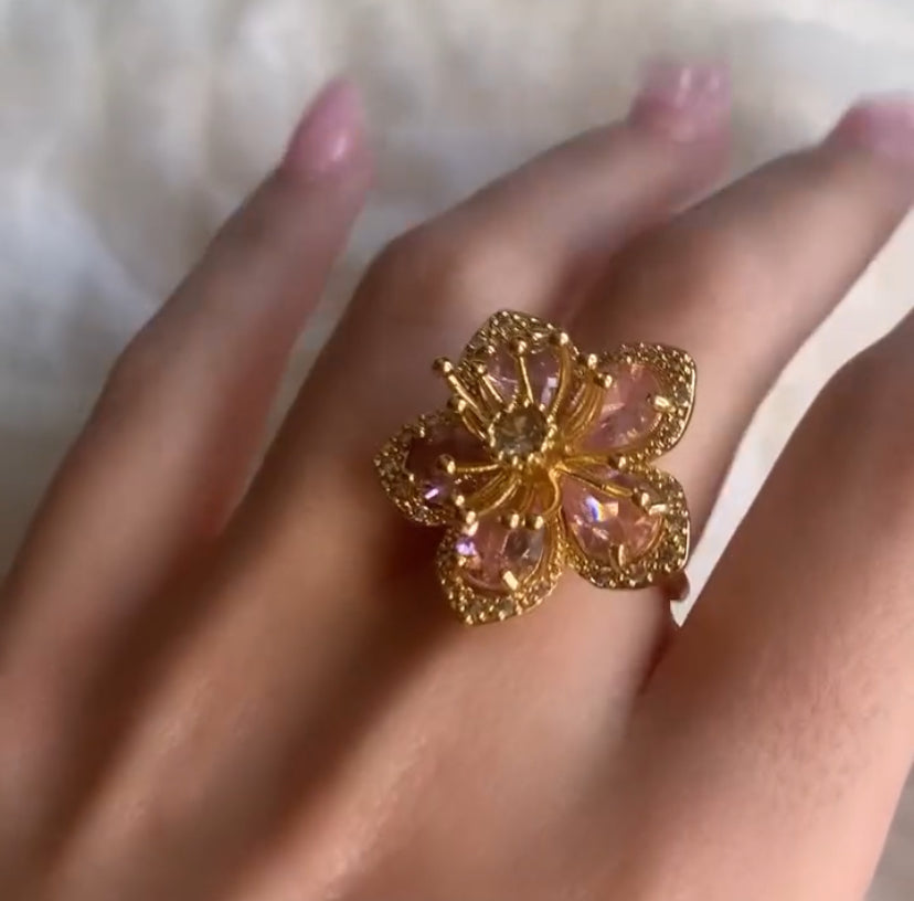 Anillo Rosé Blossom