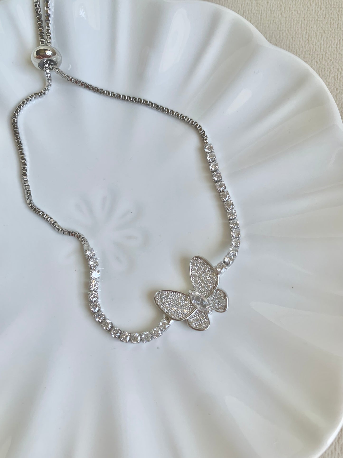 Pulsera Silver Butterfly