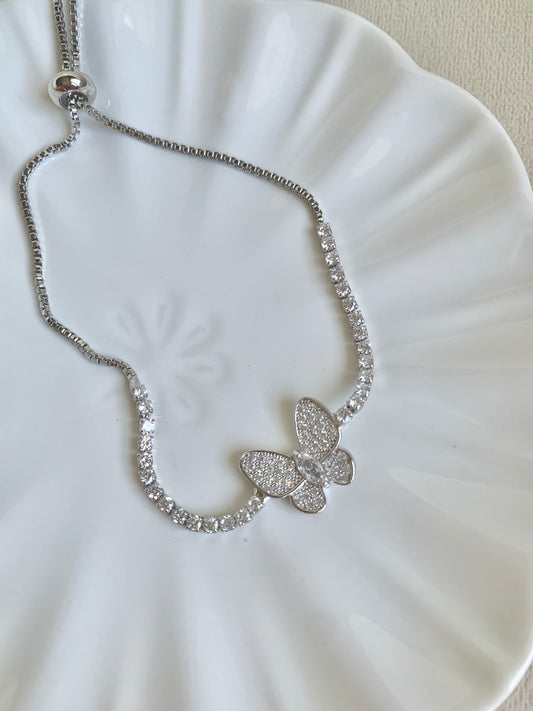 Pulsera Silver Butterfly