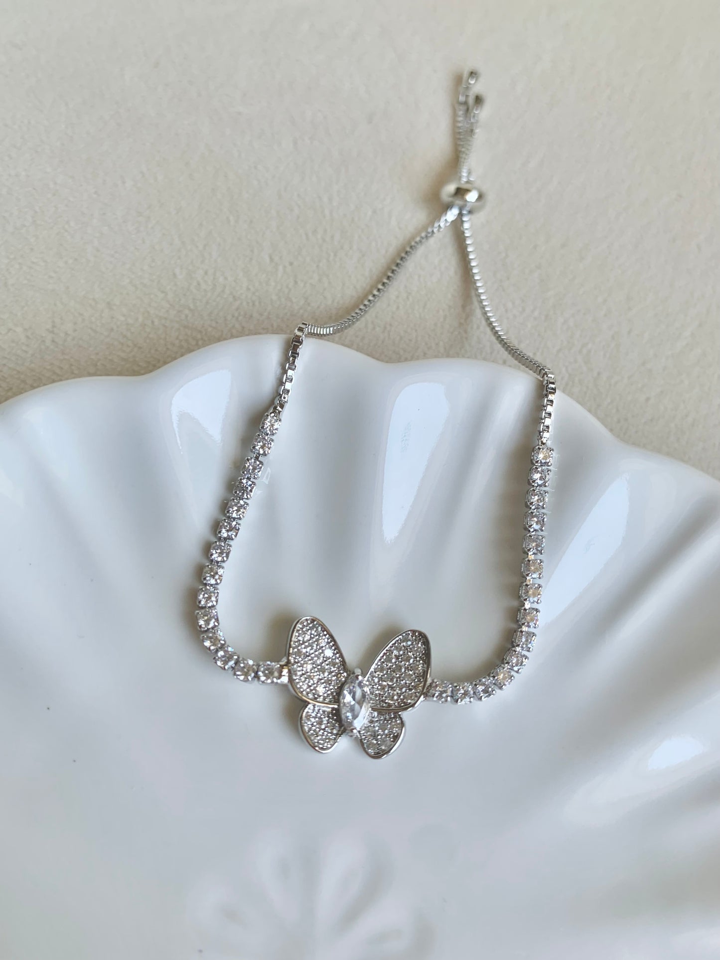 Pulsera Silver Butterfly