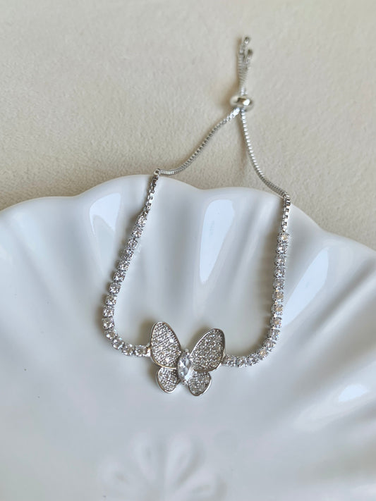Pulsera Silver Butterfly